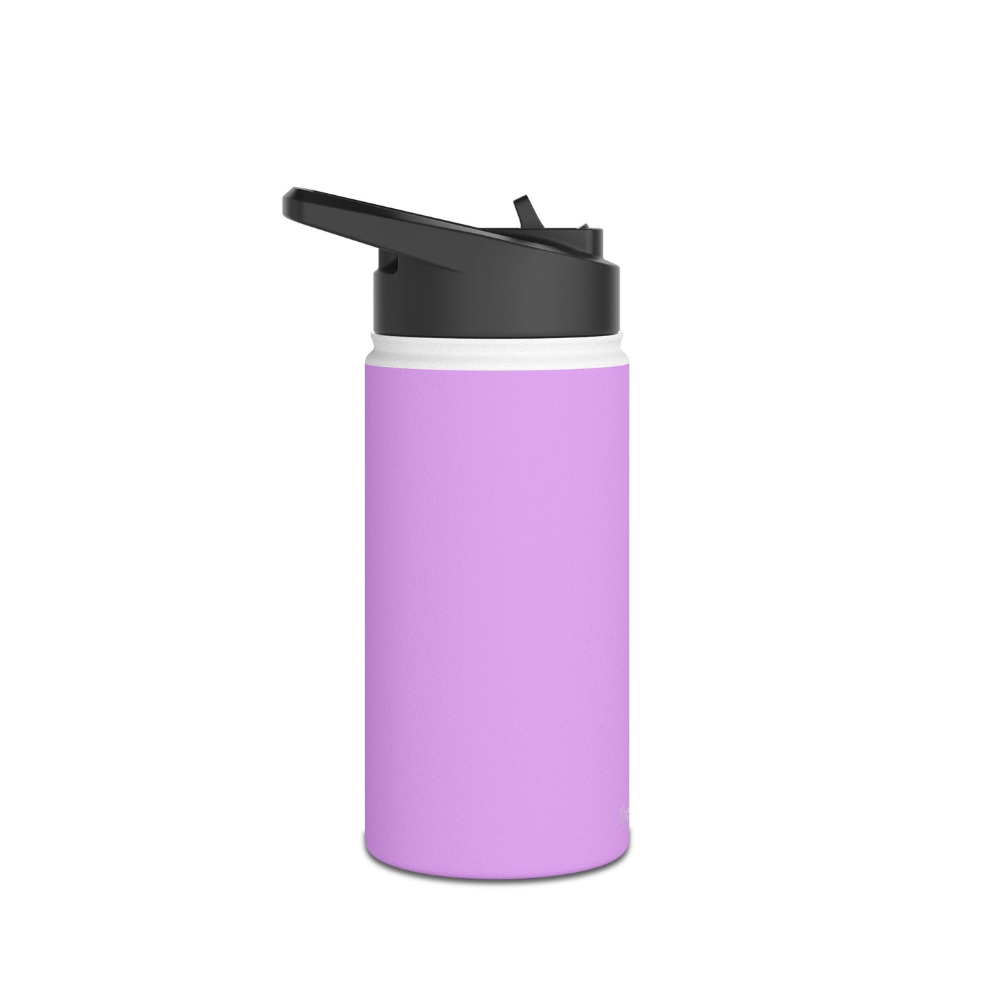 Pastel Lavender Stainless Steel Water Bottle — Insulated Travel Bottle with Standard Lid