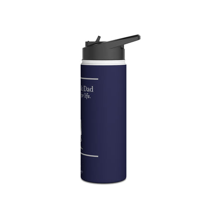 Daughter & Dad — Best Friend for Life | Insulated Steel Bottle | Father's Day Gift