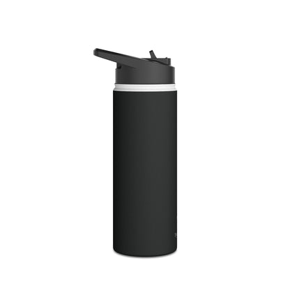Thermal Keep Classic Insulated Water Bottle | Black | 12oz, 18oz, 32oz