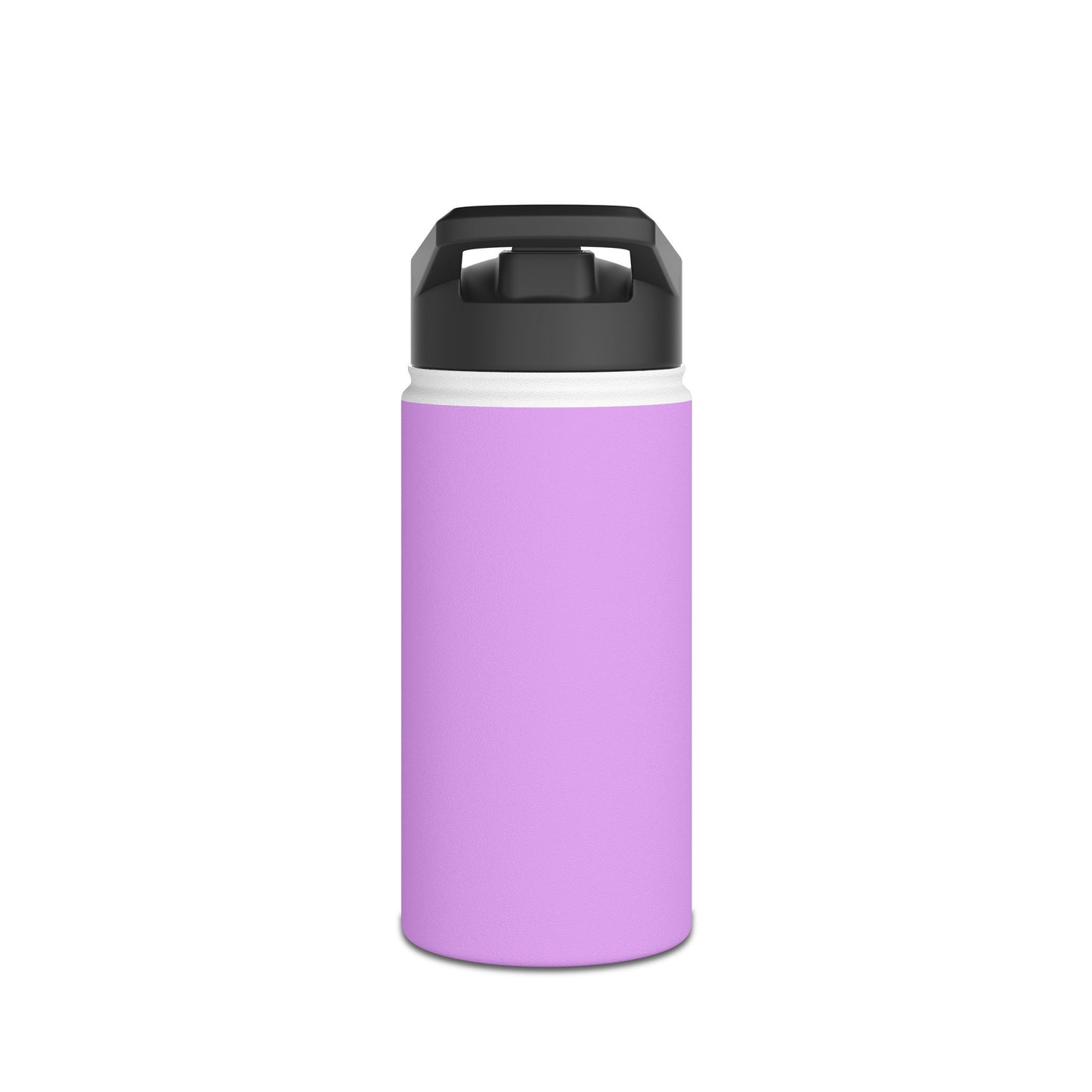 Pastel Lavender Stainless Steel Water Bottle — Insulated Travel Bottle with Standard Lid