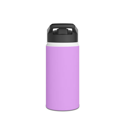 Pastel Lavender Stainless Steel Water Bottle — Insulated Travel Bottle with Standard Lid