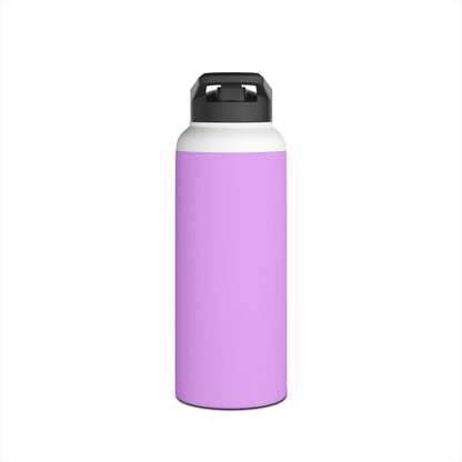 Pastel Lavender Stainless Steel Water Bottle — Insulated Travel Bottle with Standard Lid