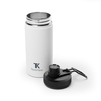 Thermal Keep Classic Insulated Water Bottle | Sports Lid | 12oz, 18oz, 32oz