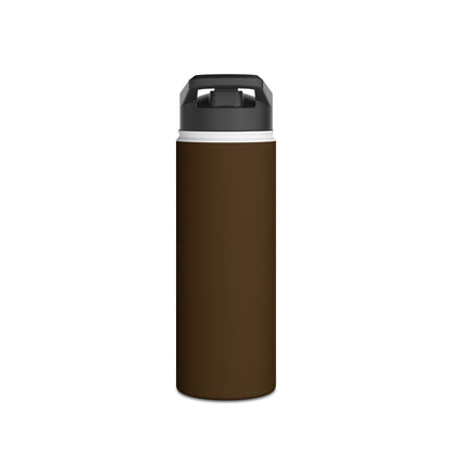 Mocha Brown Insulated Water Bottle — Thermal Keep | 12oz, 18oz, 32oz