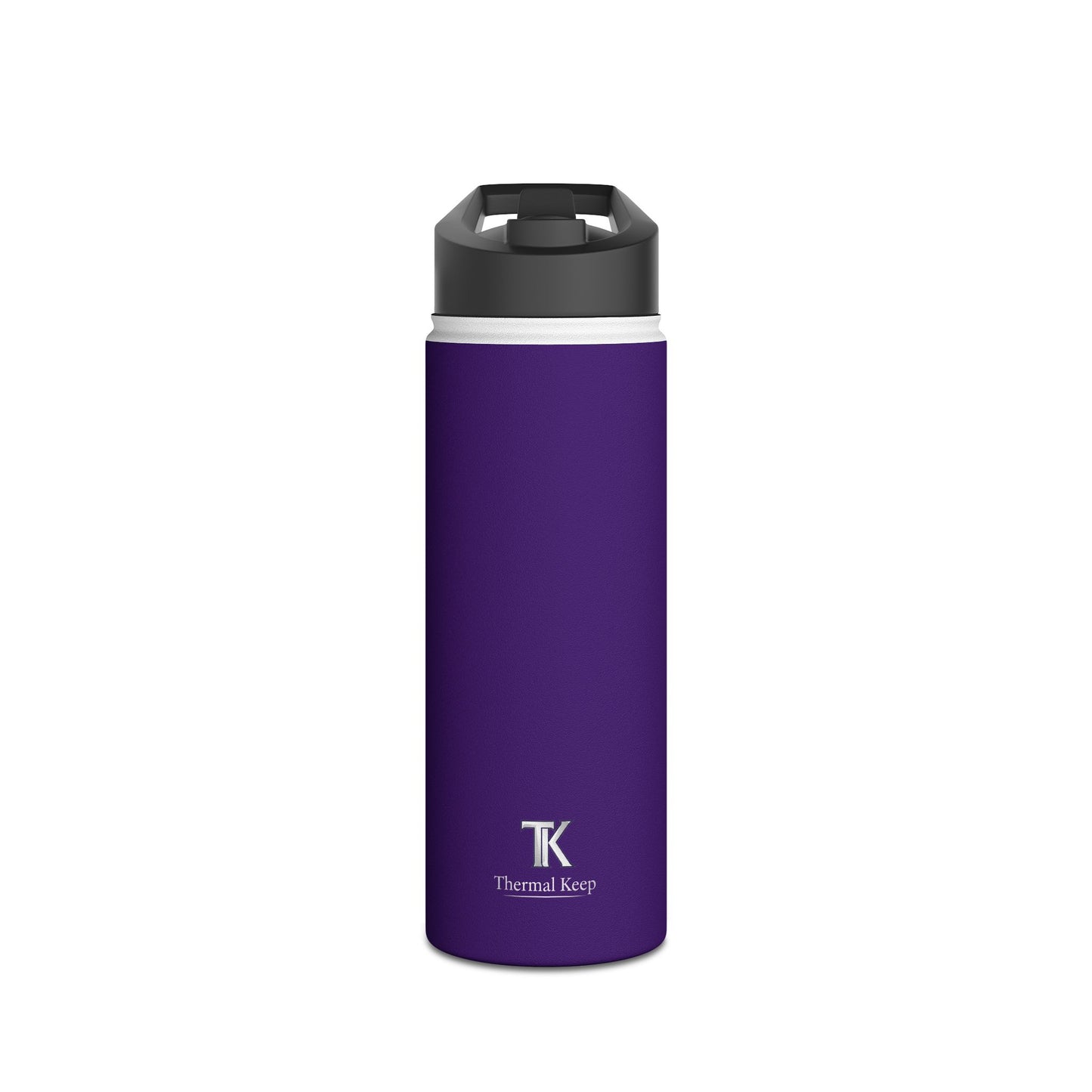Purple Stainless Steel Water Bottle — Insulated Travel Bottle