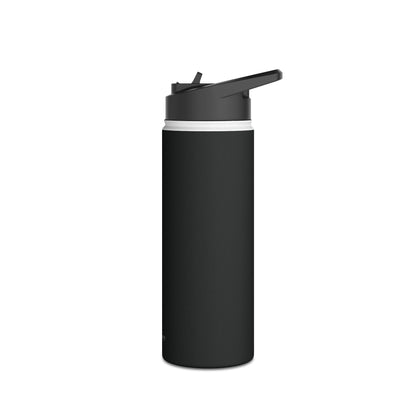 Thermal Keep Classic Insulated Water Bottle | Black | 12oz, 18oz, 32oz