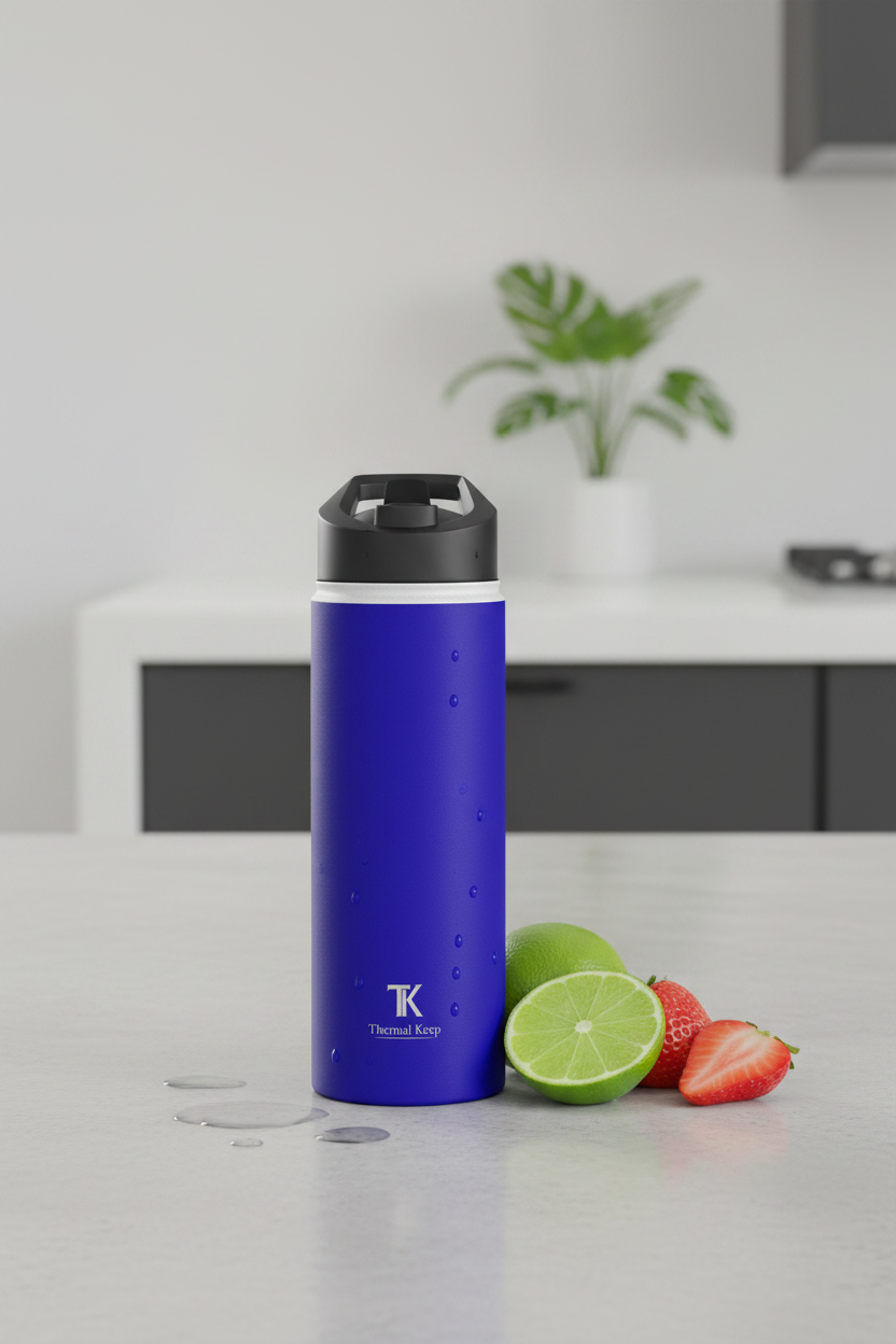 Insulated Stainless Steel Water Bottle — Royal Blue | Thermal Keep