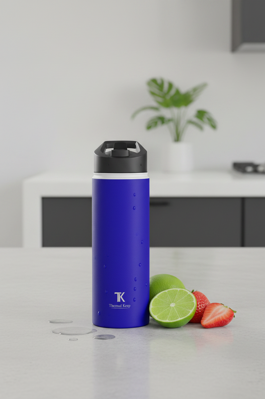 Insulated Stainless Steel Water Bottle — Royal Blue | Thermal Keep