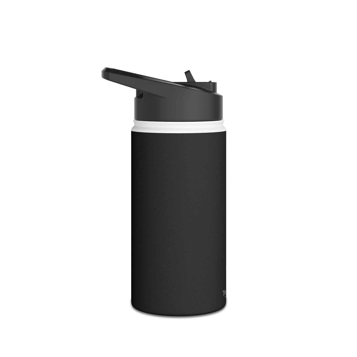 Thermal Keep Classic Insulated Water Bottle | Black | 12oz, 18oz, 32oz