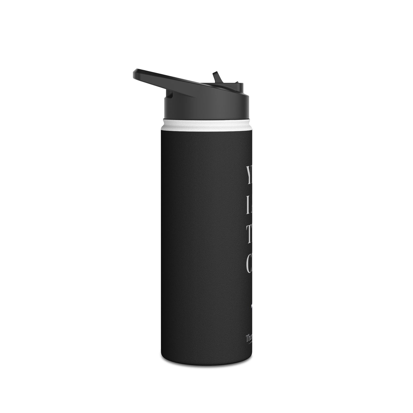 “Yes, I Am The CEO” Stainless Steel Water Bottle — Insulated Motivational Bottle
