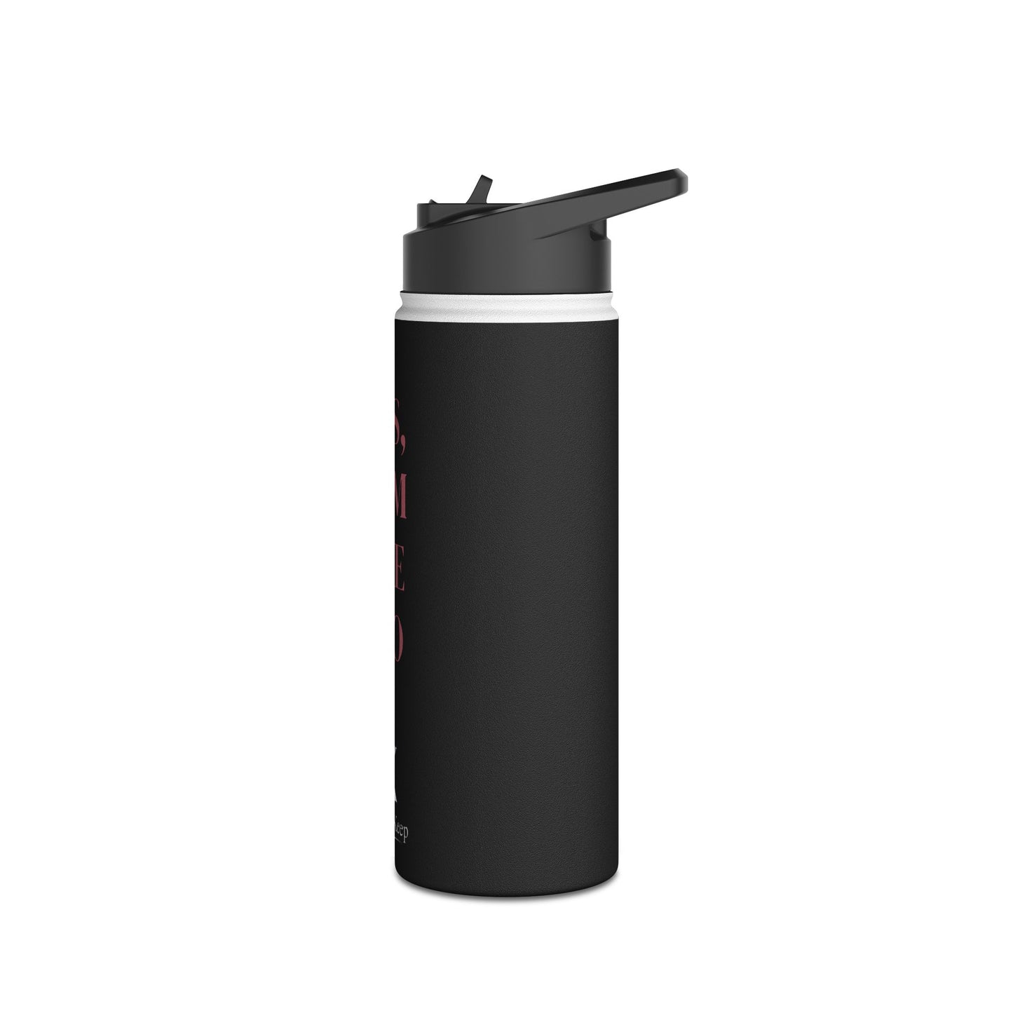 "Yes, I Am The CEO" Water Bottle — Rose Gold Edition