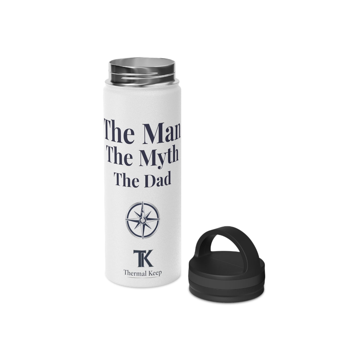 The Man. The Myth. The Dad. – Insulated Water Bottle