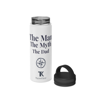 The Man. The Myth. The Dad. – Insulated Water Bottle