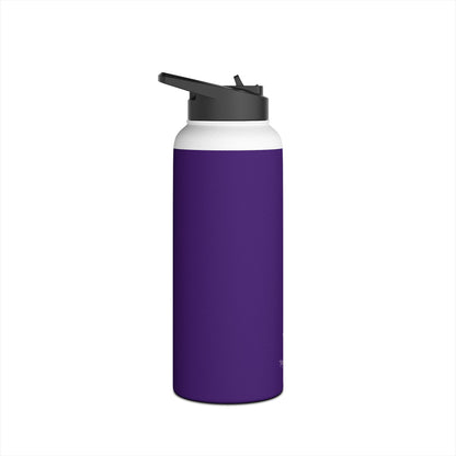 Purple Stainless Steel Water Bottle — Insulated Travel Bottle