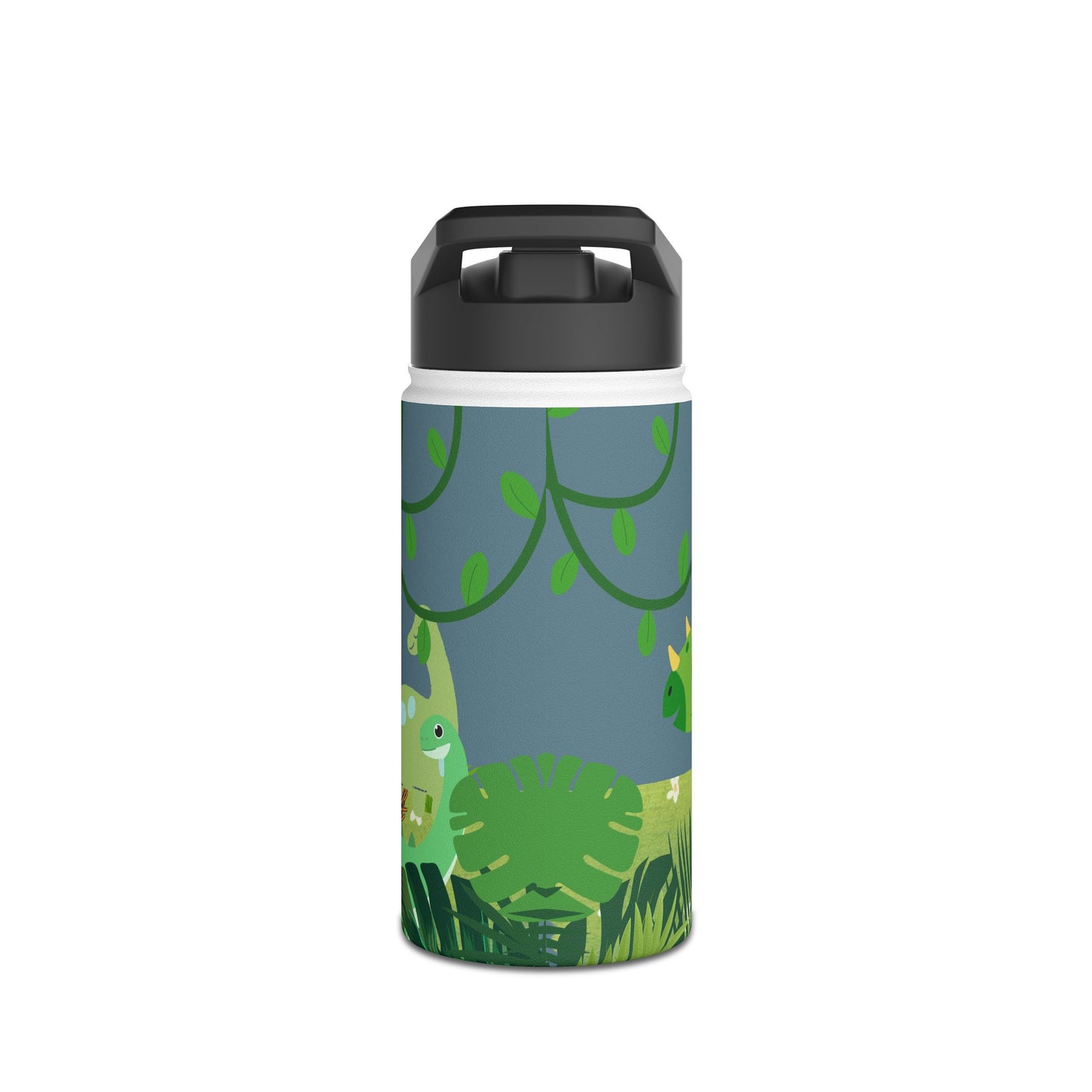 Blue Dinosaur stainless steel bottle .   Ready for Back to School.