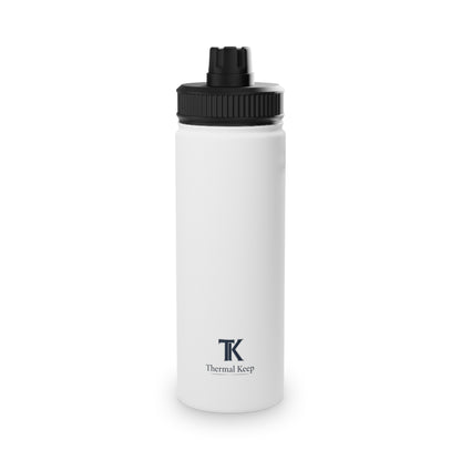 Thermal Keep Classic Insulated Water Bottle | Sports Lid | 12oz, 18oz, 32oz