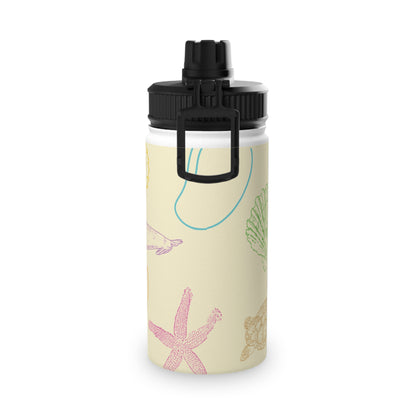 Ocean Pals Summer Vibes Kids Water Bottle — Insulated Stainless Steel