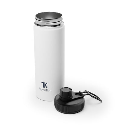 Thermal Keep Classic Insulated Water Bottle | Sports Lid | 12oz, 18oz, 32oz