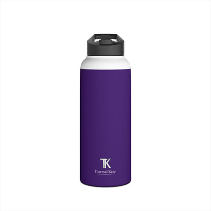Purple Stainless Steel Water Bottle — Insulated Travel Bottle