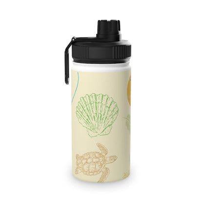 Ocean Pals Summer Vibes Kids Water Bottle — Insulated Stainless Steel