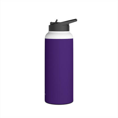 Purple Stainless Steel Water Bottle — Insulated Travel Bottle