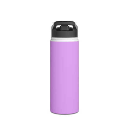 Pastel Lavender Stainless Steel Water Bottle — Insulated Travel Bottle with Standard Lid
