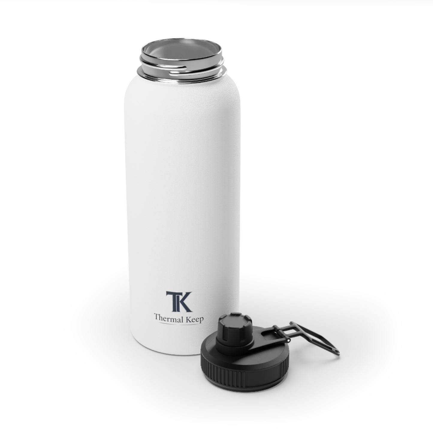 Thermal Keep Classic Insulated Water Bottle | Sports Lid | 12oz, 18oz, 32oz